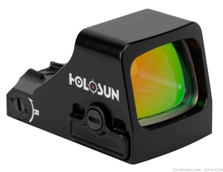 Holosun HS 407K-X2 1x 6 MOA Red Dot Black Hardcoat Anodized HS407K-img-1