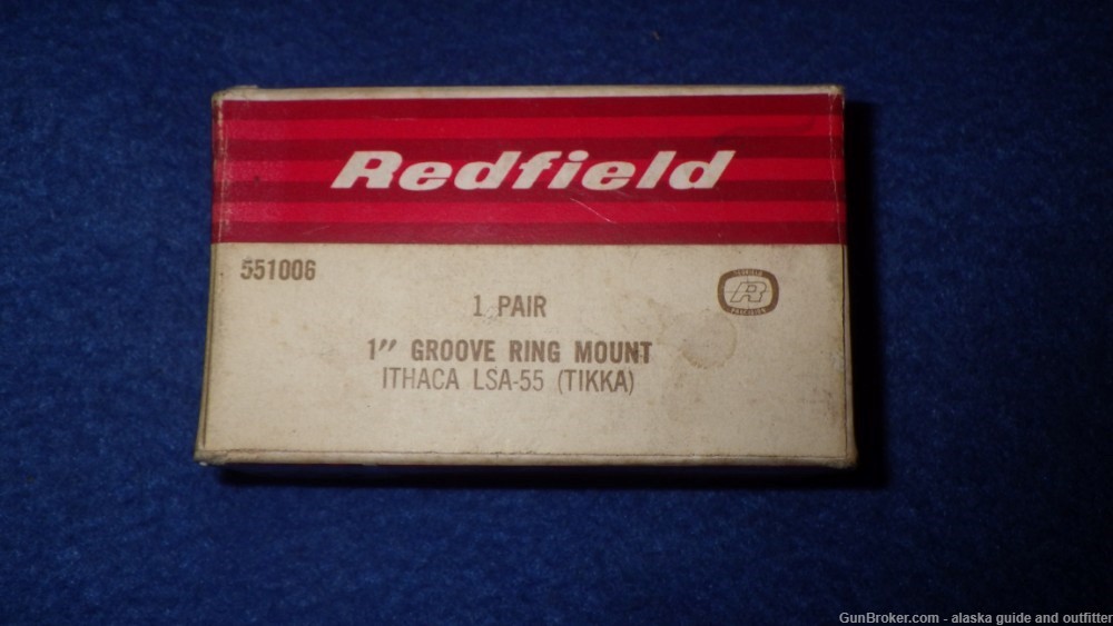 Rare Redfield Rings for Tikka (Ithaca) LSA 55 -img-0