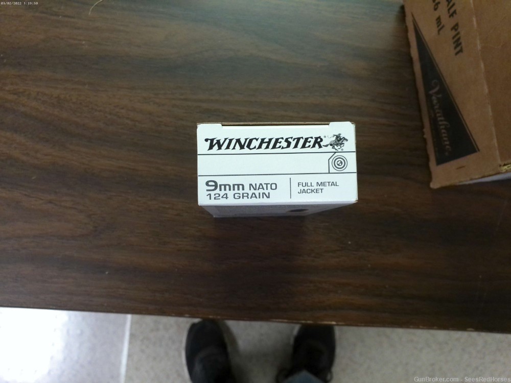 9mm Winchester FMJ 124 grain Target-img-1