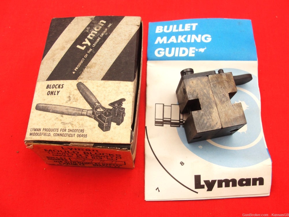 Lyman 589RB SC bullet mould blocks-img-0