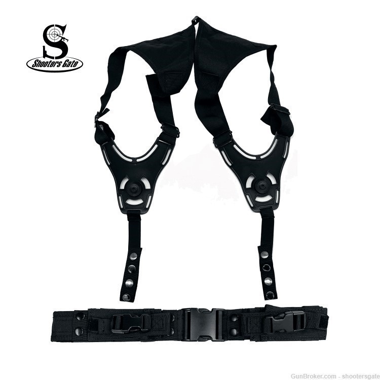 Shooters Gate Modular Shoulder Holster For Roto Holsters & Mag Pouches-img-4