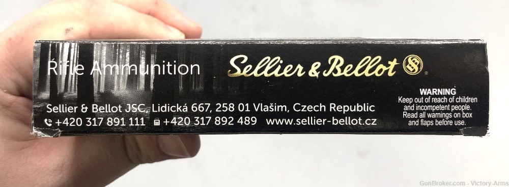 Sellier & Bellot 8x57 JRS 196 Grain SPCE 20 Round Box-img-9
