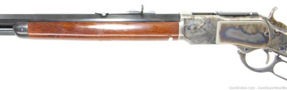 Cimarron Uberti Model 1873 Long Range .44-40 WCF 30? Lever Action Rifle-img-2