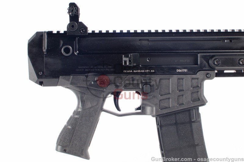 CZ USA Bren 2 MS 5.56 NATO 30+1 Black Pistol 8" 91450-img-1