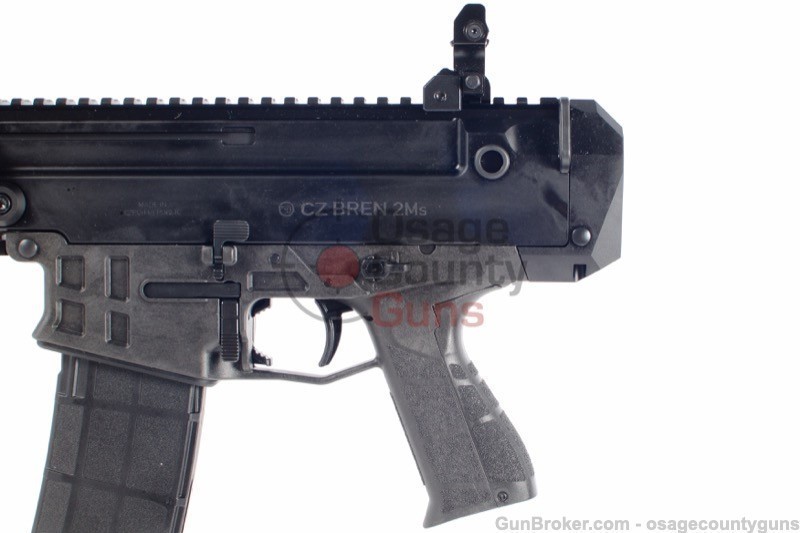 CZ USA Bren 2 MS 5.56 NATO 30+1 Black Pistol 8" 91450-img-6