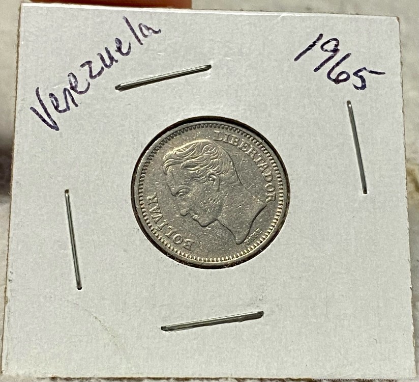 Venezuela 50 Céntimos 1965 Coin-img-0