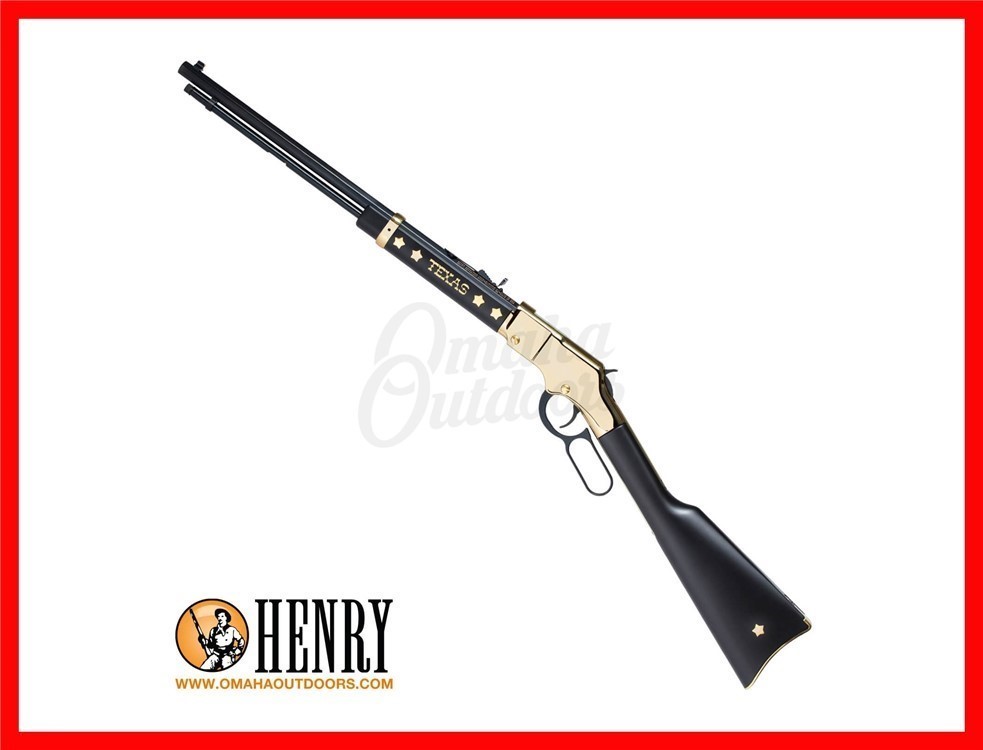 Henry Golden Boy Texas Edition 22LR Lever Rifle 16 RD 20" H004TX-img-1