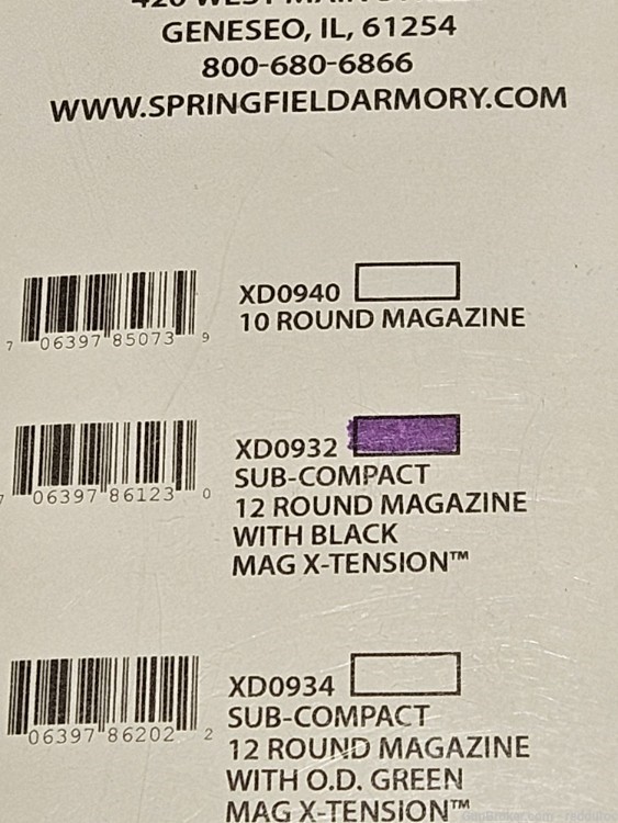 New unopened springfield XD40 magazine -img-3