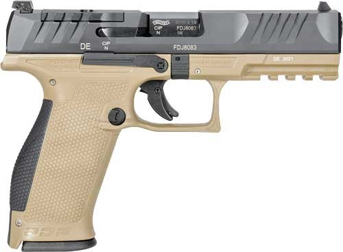 Walther PDP OR 9MM 4.5" 18-Shot TAN Polymer Frame-img-0