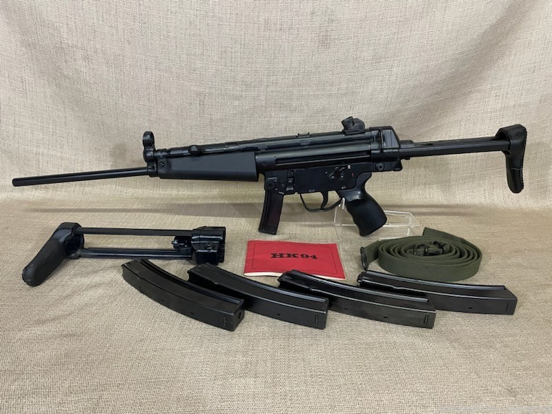 HK94 Pre Ban Made in Germany HK94 H&K 94 9mm 5 Mags, Manual and Sling-img-0