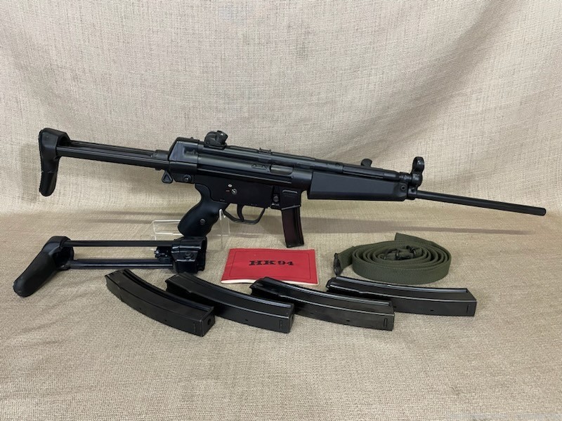 HK94 Pre Ban Made in Germany HK94 H&K 94 9mm 5 Mags, Manual and Sling-img-1