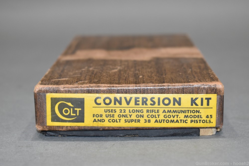 Incomplete Colt Factory 1911 22 LR Conversion Kit W Box READ-img-4