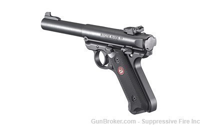 Ruger, Mark IV, Target, Single Action, Semi-automatic, Metal Frame Pistol, -img-1