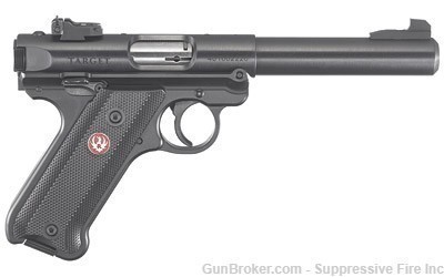 Ruger, Mark IV, Target, Single Action, Semi-automatic, Metal Frame Pistol, -img-0