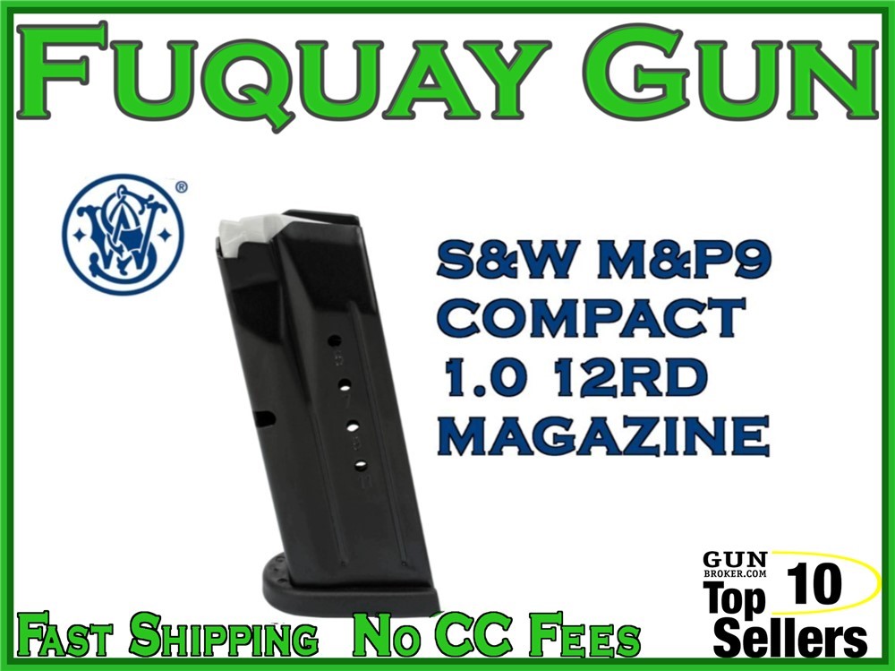 S&W M&P9 Compact Magazine 12RD 194540000-img-0