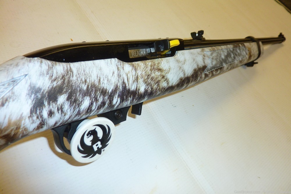 RUGER 10-22 BLUE/CAMO 22 CAL S/A RIFLE-img-5