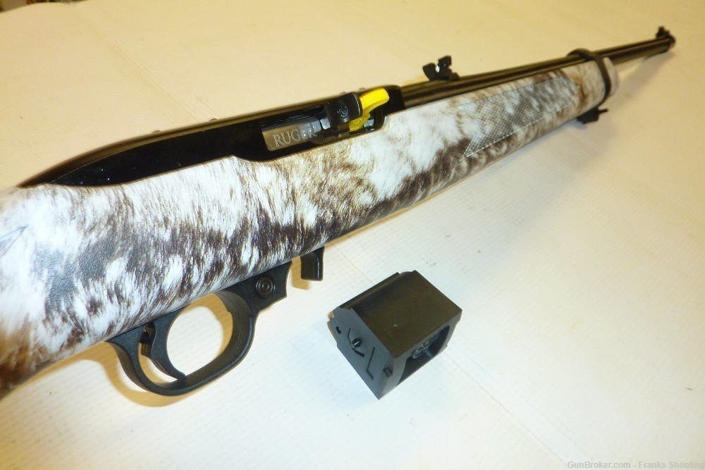RUGER 10-22 BLUE/CAMO 22 CAL S/A RIFLE-img-7