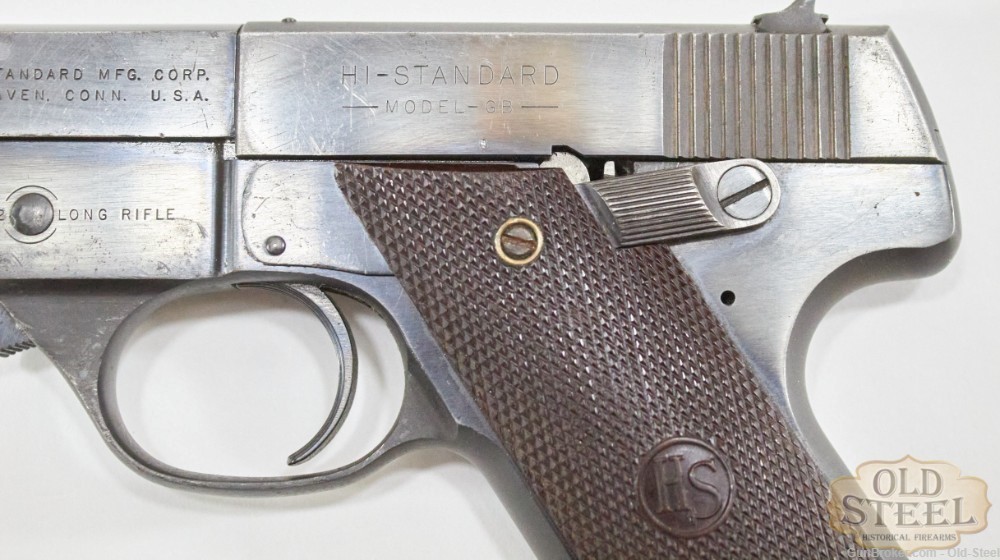 Hi Standard Model GB .22 LR Target Plinking Pistol Mfg C. 1950 NO MAG-img-5