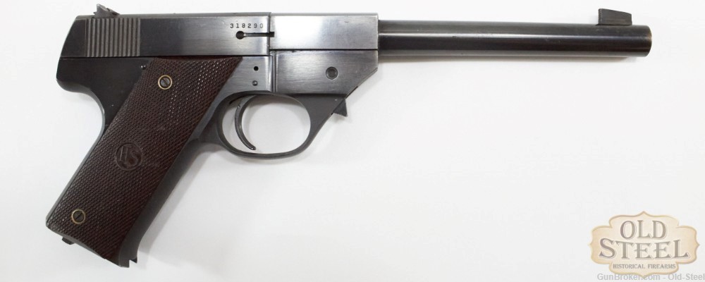 Hi Standard Model GB .22 LR Target Plinking Pistol Mfg C. 1950 NO MAG-img-8