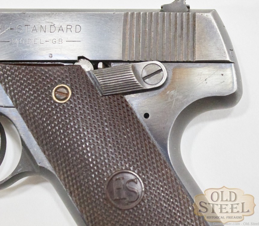 Hi Standard Model GB .22 LR Target Plinking Pistol Mfg C. 1950 NO MAG-img-6