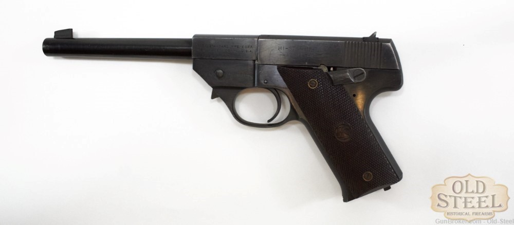 Hi Standard Model GB .22 LR Target Plinking Pistol Mfg C. 1950 NO MAG-img-0