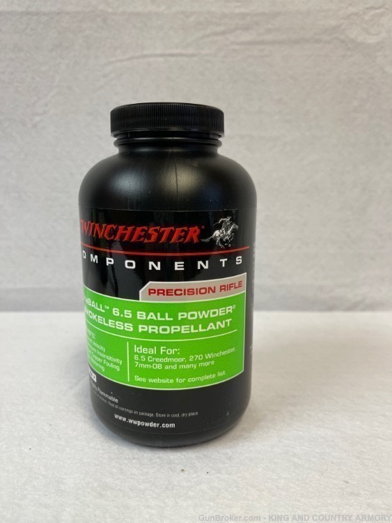 4 LB STABALL 6.5 RIFLE RELOADING POWDER LOCAL PICKUP ONLY INDIANA-img-2