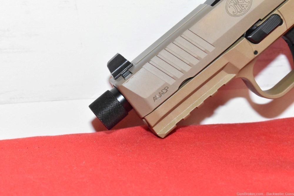 FACTORY NEW FN 545 TACTICAL 45ACP PISTOL FDE 18 ROUND NO RESERVE!-img-3