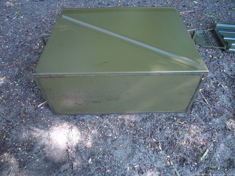 VIETNAM WAR 1966 US ARMY M39 20MM  CANNON  AMMO BOX EXTREMELY  RARE-img-9