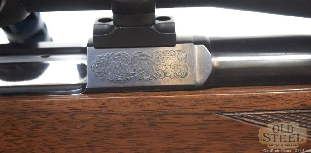 Browning A-Bolt Medallion .30-06 Hunting Rifle W/Scope Factory Engraved -img-12
