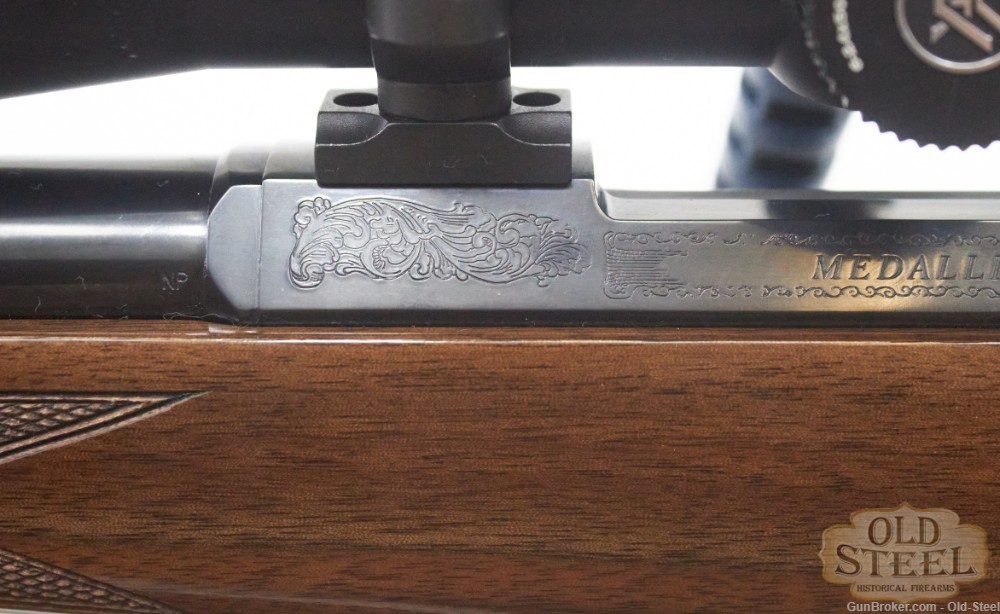 Browning A-Bolt Medallion .30-06 Hunting Rifle W/Scope Factory Engraved -img-21