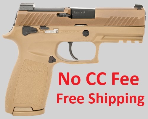 Sig 320CA9M18MSCA P320 M18 CA Compliant Carry 9mm 3.9" 10+1 Coyote Safety-img-0