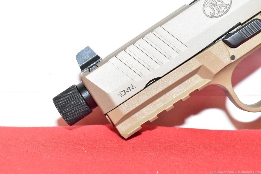 FACTORY NEW FN 510 TACTICAL 10MM PISTOL FDE NO RESERVE!-img-4
