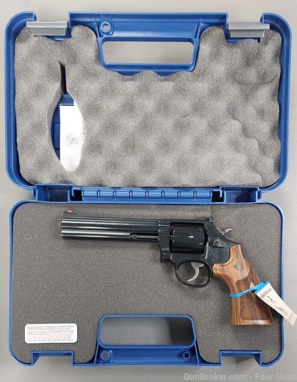 Smith & Wesson Model 586 Classic Revolver 357 Mag 6" Barrel 6 Rd 150908-img-8