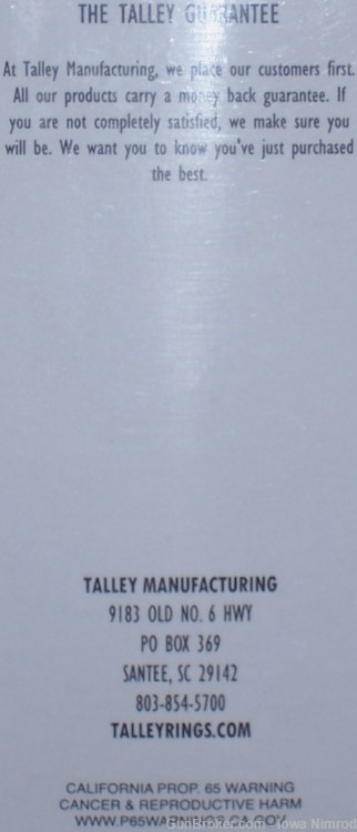 Talley Browning X-Bolt Magnum Action Picatinny 1-Pc Scope Mount PX0252735-img-2