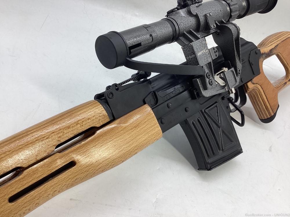 Century arms PSL54 Semi Automatic Sniper System 7.62x54r 24.5” W Scope.-img-11