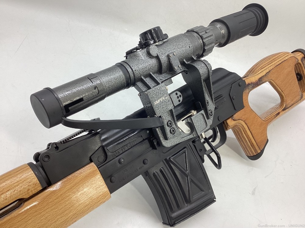 Century arms PSL54 Semi Automatic Sniper System 7.62x54r 24.5” W Scope.-img-12