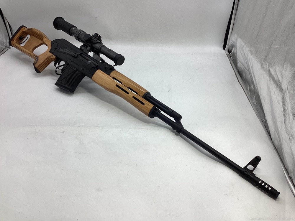 Century arms PSL54 Semi Automatic Sniper System 7.62x54r 24.5” W Scope.-img-1
