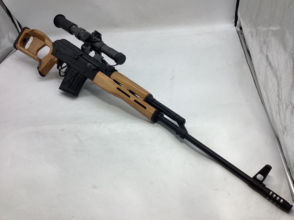 Century arms PSL54 Semi Automatic Sniper System 7.62x54r 24.5” W Scope.-img-25