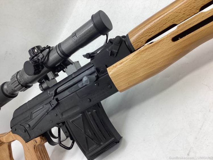 Century arms PSL54 Semi Automatic Sniper System 7.62x54r 24.5” W Scope.-img-6