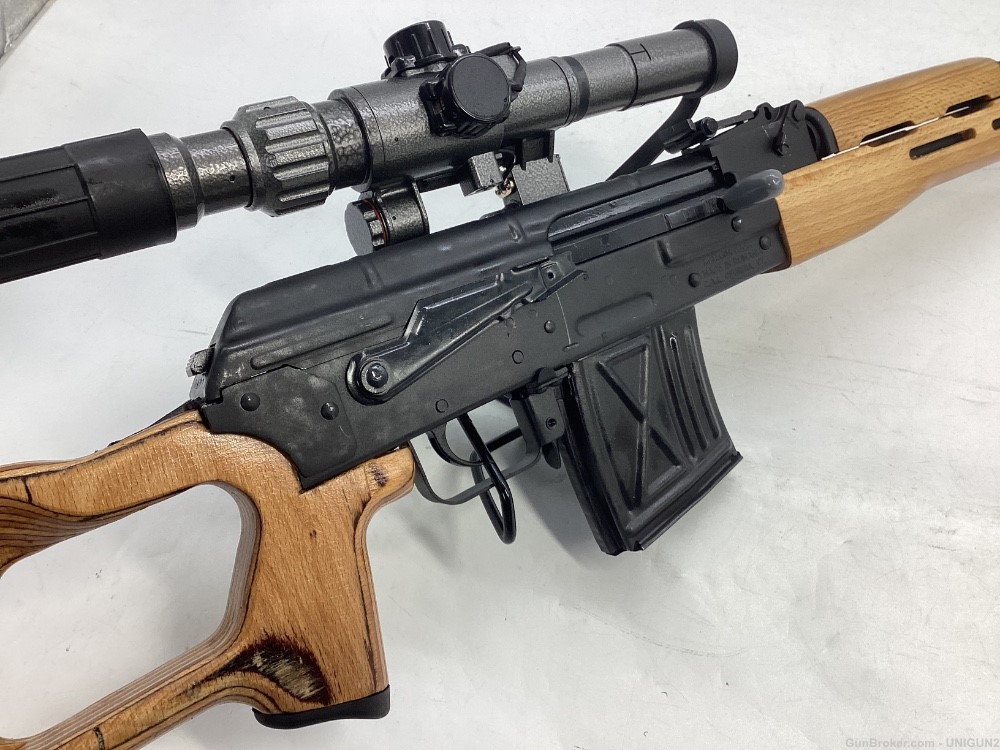 Century arms PSL54 Semi Automatic Sniper System 7.62x54r 24.5” W Scope.-img-21