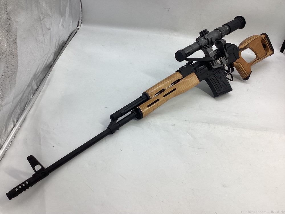 Century arms PSL54 Semi Automatic Sniper System 7.62x54r 24.5” W Scope.-img-0