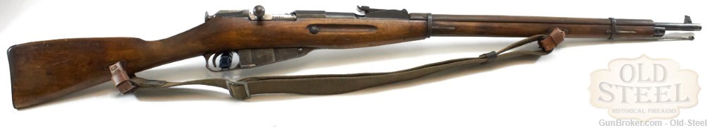 Russian 91/30 Mosin Nagant 7.62x54R WWII Bolt Action Rifle MFG 1934 C&R Hex-img-0