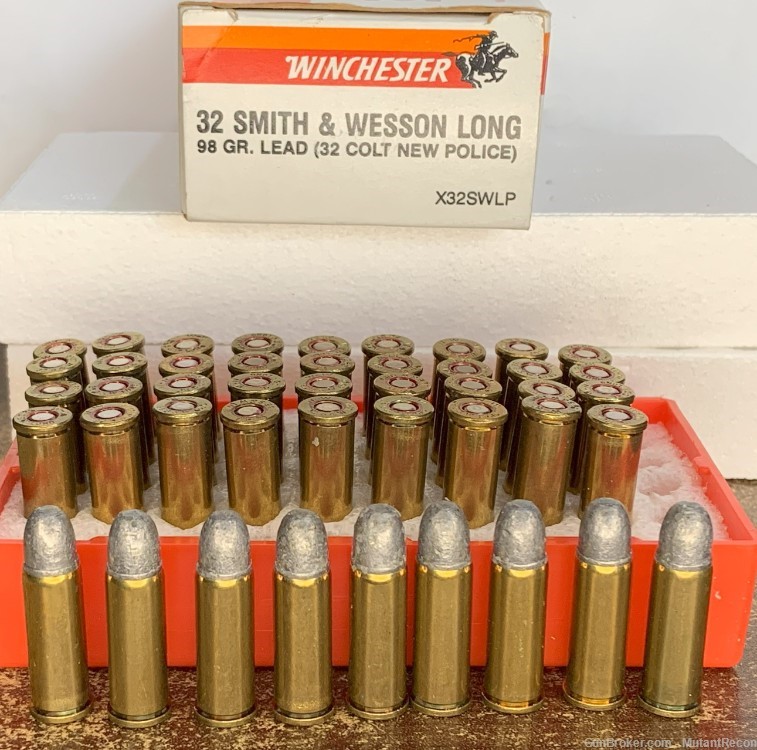 Winchester .32 S&W Long 98gr. L RN 45rds. Ammo Sale-img-3