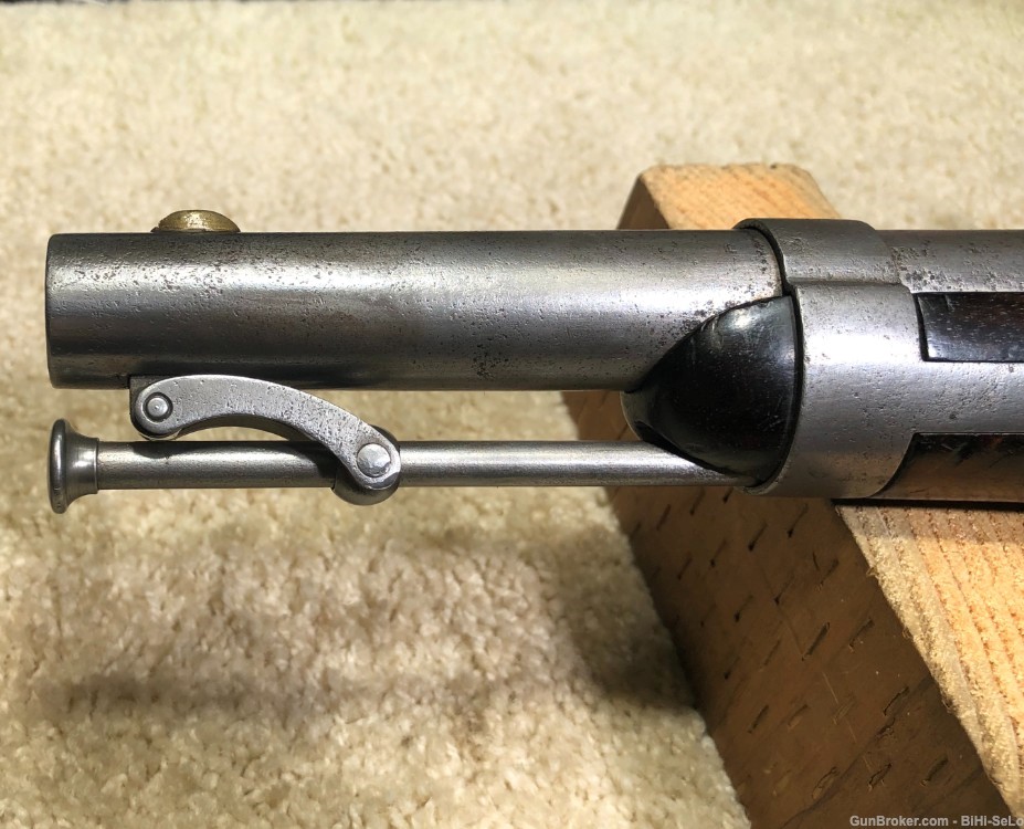 US 1836 FlintLock .54 cal Cavalry Pistol, A.WATERS 1841, G-VG.....$1260-img-9