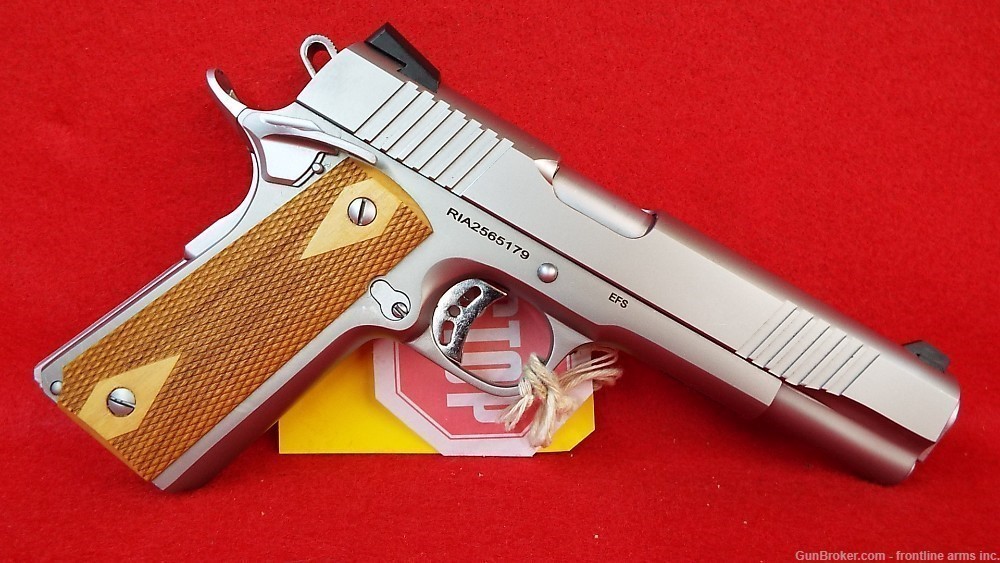 Rock Island M1911 EFS Stainless 45acp 5" 8rd 51414 (13253)-img-0