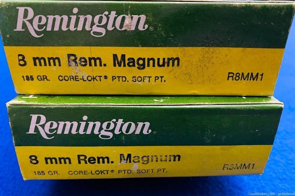 8 MM Remington Magnum, 185 Gr. Core-Lokt Soft Point - 40 Rds-img-1