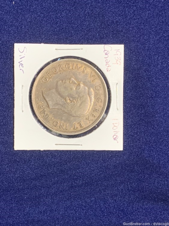 1939 Canadian $1 Silver round -img-0