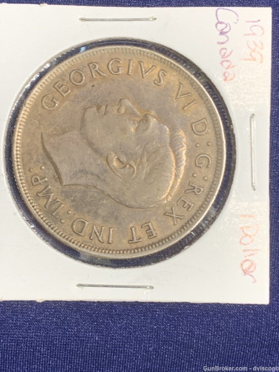 1939 Canadian $1 Silver round -img-2