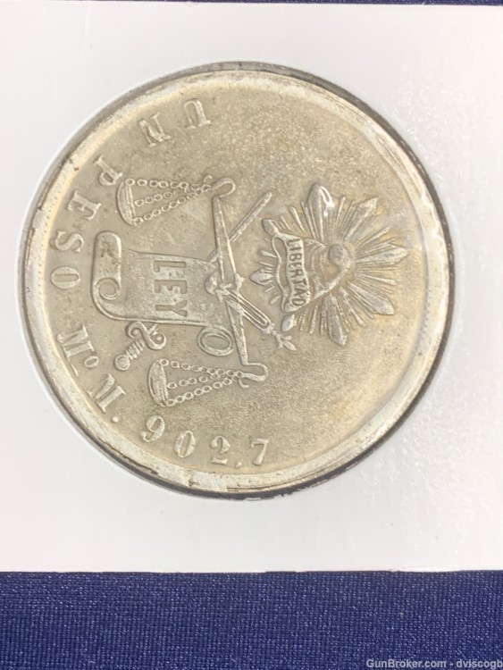 1872 1 Peso (Visible Motto) -img-2