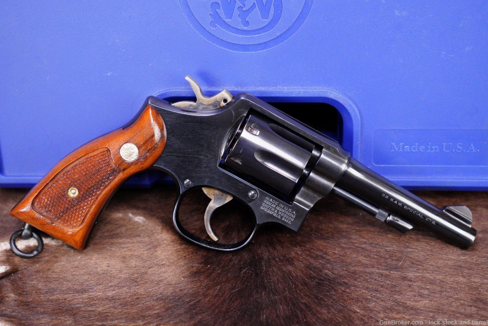 Hong Kong Customs & Excise Smith & Wesson Model 10-7 .38 C&E Revolver NO CA-img-2